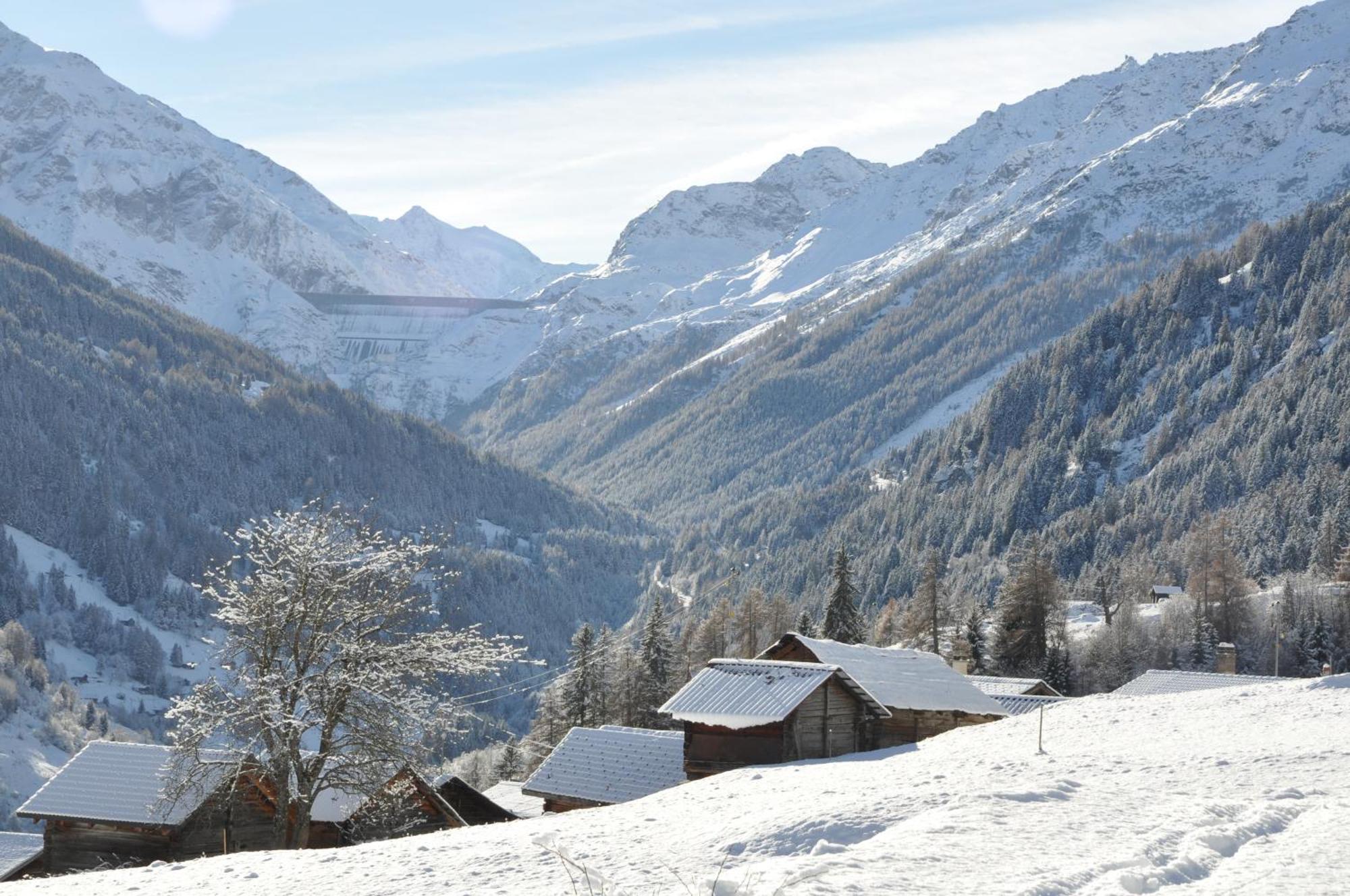 La Cle Des Champs Bed & Breakfast Heremence Exterior photo